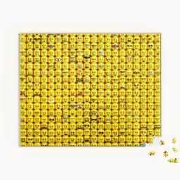 Puzzle Lego Minifigure Faces : 1000 pièces | Schneider, Sara
