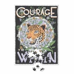 Puzzle Courage is within : 500 pièces / Jacqueline Colley | Colley, Jacqueline