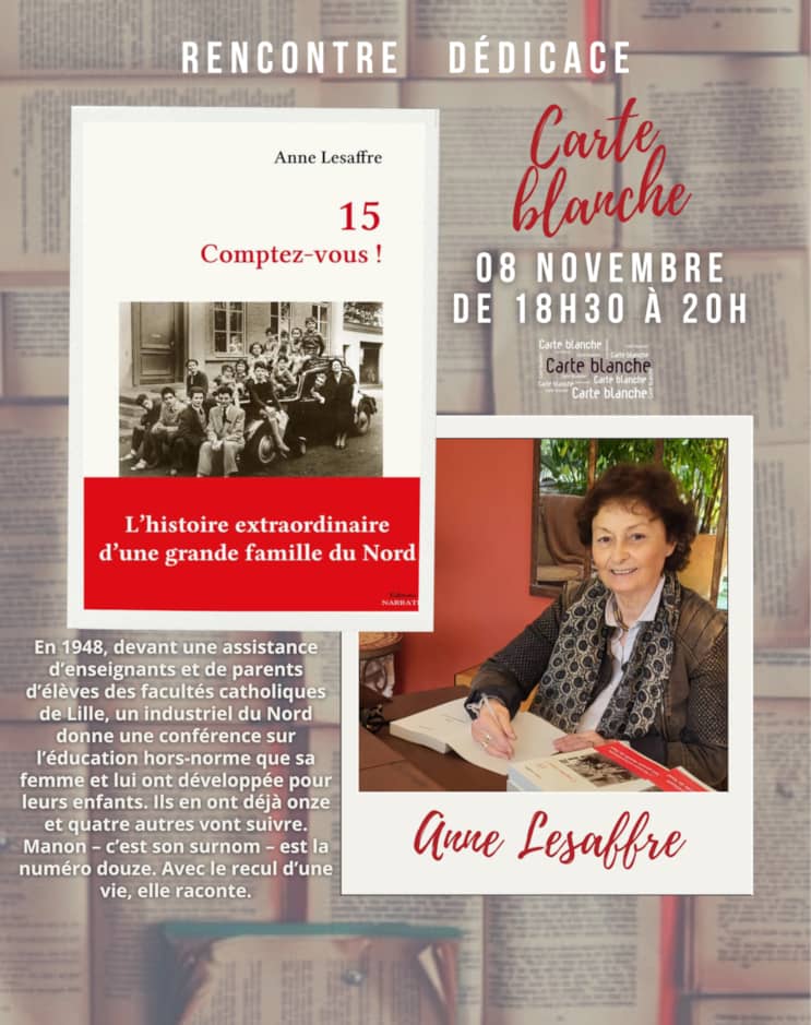 Affiche : Carte blanche à Anne Lesaffre