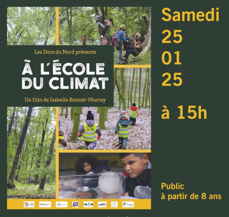 Projection du film documentaire À l'école du climat